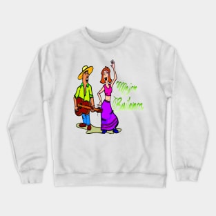 Spanish Teacher Baile Dance Espanol Latino Hispanic Food Culture 109 Crewneck Sweatshirt